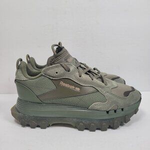 Reebok Women's Classic Leather Cardi B Hunter Green Shoes H00685 US Size 5